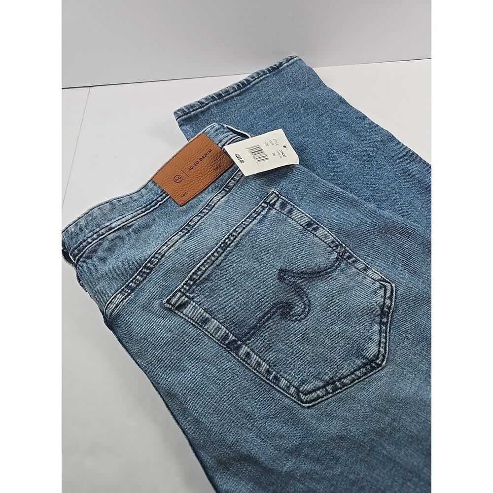 AG-ED DENIN Everett Slim Straight Jeans 36x33 Fabric Made in Japan